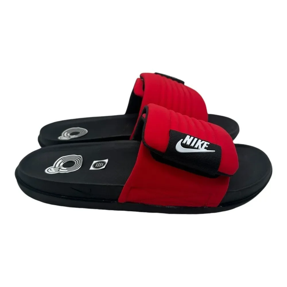 NIKE Men's Offcourt‎ Adjust Slide University Red-White-Black DQ9624-600 Size 10